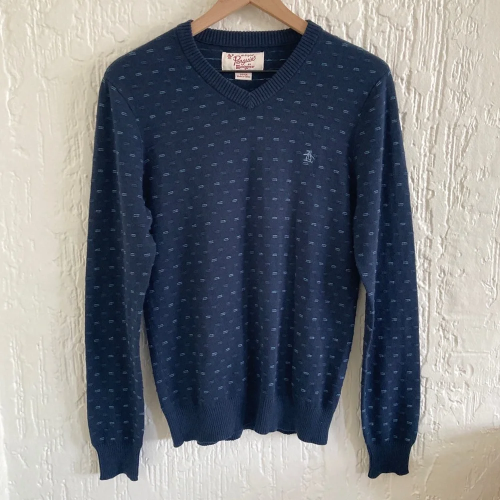 Penguin Blue Sweater Size Small